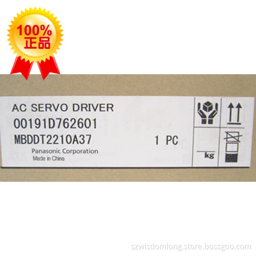 Panasonic AC SERVO DRIVER MBDDT2210A37